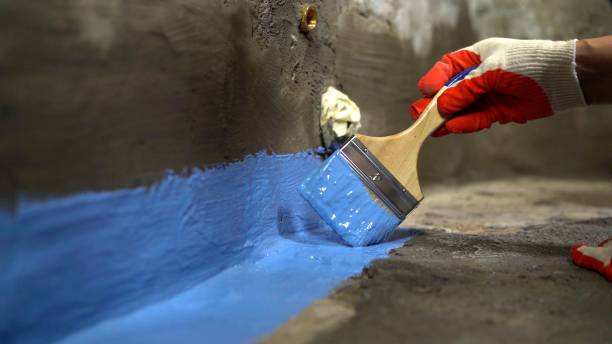 Commercial Waterproofing project at a Lexington, MN business property by SJ Waterproofing Pros